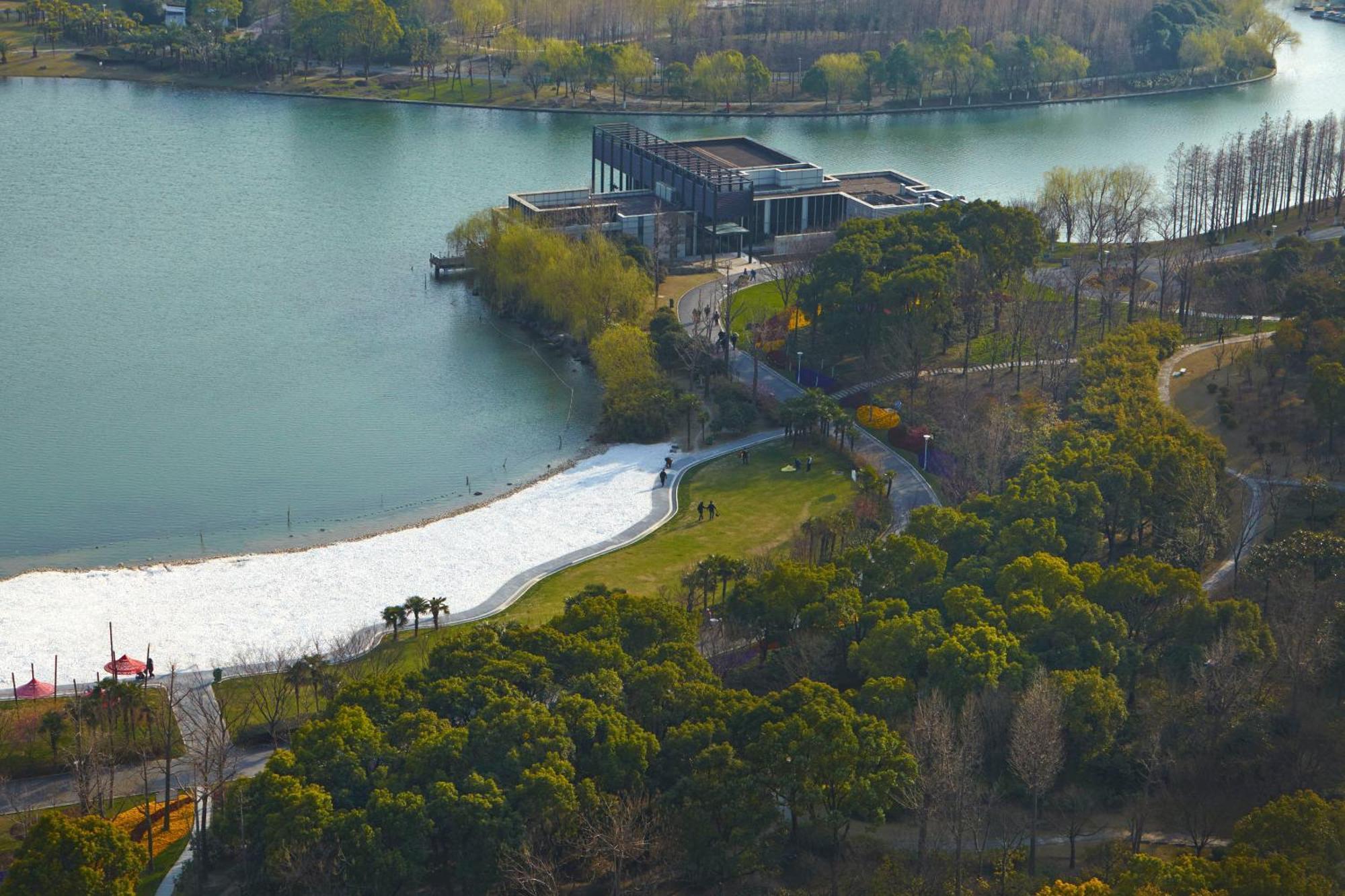 Shanghai Marriott Hotel Parkview Екстериор снимка