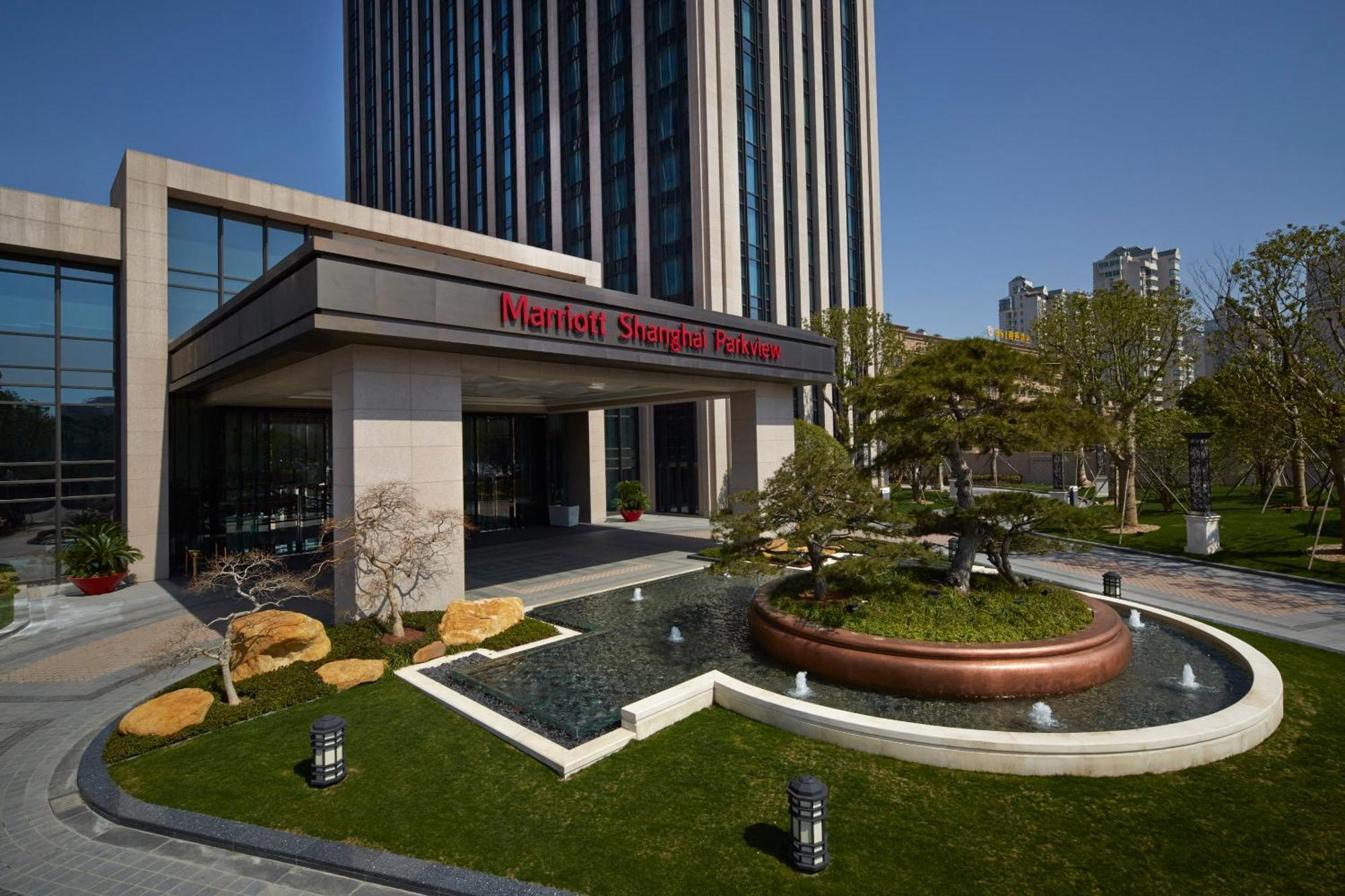 Shanghai Marriott Hotel Parkview Екстериор снимка